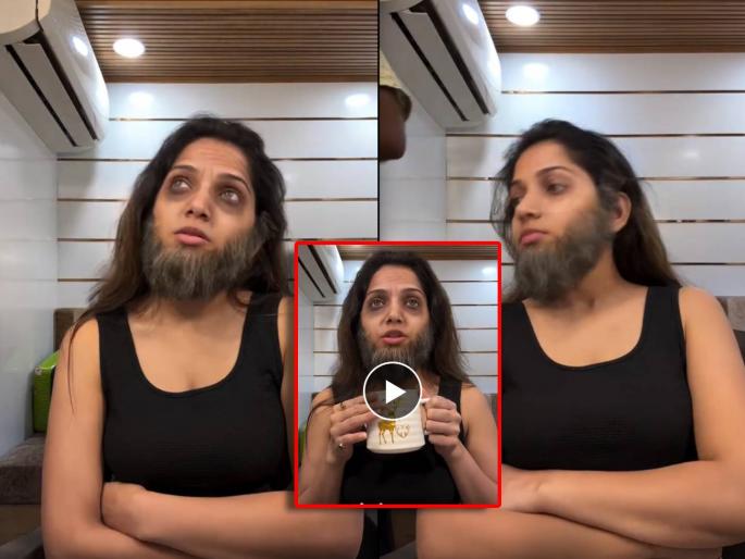 bigg boss marathi fame actress janhavi killekar aboli serial make up look | डोळ्याखाली डार्क सर्कल्स, पांढरी दाढी अन्...; अभिनेत्रीची झाली अशी अवस्था, ओळखणंही झालंय कठीण bigg boss marathi fame actress janhavi killekar aboli serial make up look | डोळ्याखाली डार्क सर्कल्स, पांढरी दाढी अन्...; अभिनेत्रीची झाली अशी अवस्था, ओळखणंही झालंय कठीण