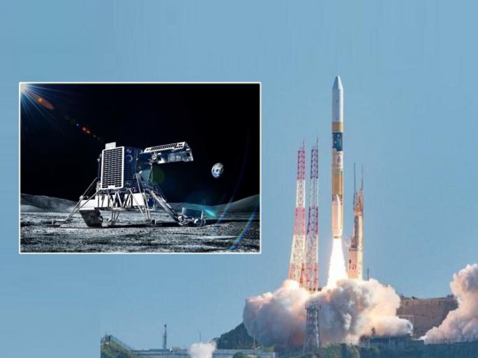 japan moon mission hii a rocket launches the x ray imaging and xrism and slim smart lander for investigating moon | भारताच्या पावलावर जपानचे पाऊल! चंद्राकडे झेप, रॉकेटचे प्रक्षेपण यशस्वी; मून मिशन लॉन्च japan moon mission hii a rocket launches the x ray imaging and xrism and slim smart lander for investigating moon | भारताच्या पावलावर जपानचे पाऊल! चंद्राकडे झेप, रॉकेटचे प्रक्षेपण यशस्वी; मून मिशन लॉन्च