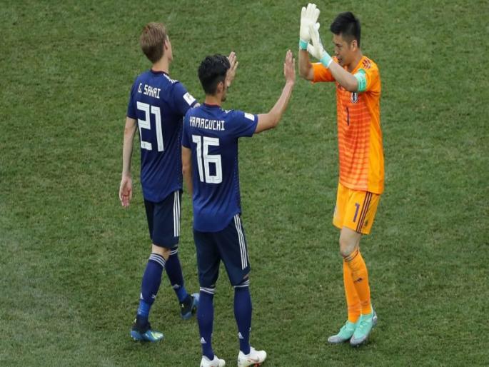 FIFA Football World Cup 2018 : japan through to round 16 | FIFA Football World Cup 2018 : फेअर प्लेमुळे जपान बाद फेरीत FIFA Football World Cup 2018 : japan through to round 16 | FIFA Football World Cup 2018 : फेअर प्लेमुळे जपान बाद फेरीत