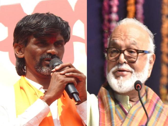 Conspiracy of land forces to fulfill political ambitions says Manoj Jarange Patil | राजकीय महत्वकांक्षा पूर्ण करण्यासाठी भुजबळांचे षडयंत्र, मनोज जरांगे-पाटील यांचे टीकास्त्र Conspiracy of land forces to fulfill political ambitions says Manoj Jarange Patil | राजकीय महत्वकांक्षा पूर्ण करण्यासाठी भुजबळांचे षडयंत्र, मनोज जरांगे-पाटील यांचे टीकास्त्र