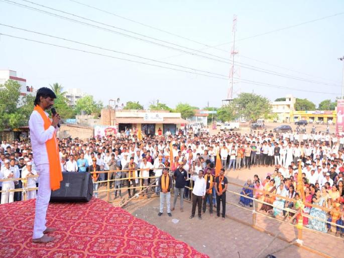 OBC reservation for Marathas in final phase, Kunbi records found by lakhs says Manoj Jarange Patil | मराठ्यांचे ओबीसी आरक्षण अंतिम टप्प्यात, कुणबीच्या नोंदी लाखोंनी सापडल्या - मनोज जरांगे पाटील OBC reservation for Marathas in final phase, Kunbi records found by lakhs says Manoj Jarange Patil | मराठ्यांचे ओबीसी आरक्षण अंतिम टप्प्यात, कुणबीच्या नोंदी लाखोंनी सापडल्या - मनोज जरांगे पाटील