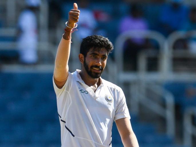 When Jasprit Bumrah breaks a half stump ...; See viral photos | जसप्रीत बुमरा जेव्हा अर्धा स्टम्प तोडतो तेव्हा...; पाहा वायरल फोटो