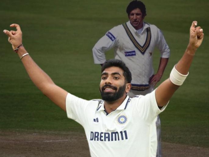 ENG vs IND 1st Test Jasprit Bumrah Create History Now He Has Most Test Wickets By An Asian Bowler In The SENA Countries Surpassing Wasim Akram | बुमराहचा मोठा पराक्रम! इंग्लंडच्या मैदानात पाकच्या वसीम अक्रमच्या विक्रमाला लावला सुरुंग