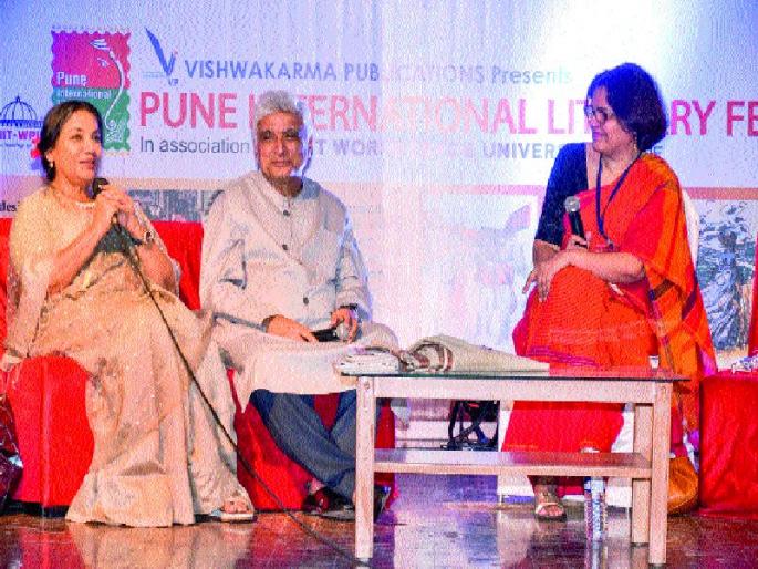 Do secularists not have feelings? Javed Akhtar questions: Shabana and Akhtar chat with | धर्मनिरपेक्षतावाद्यांना भावना नाहीत का? जावेद अख्तर यांचा सवाल : शबाना आणि अख्तर यांच्याशी गप्पा Do secularists not have feelings? Javed Akhtar questions: Shabana and Akhtar chat with | धर्मनिरपेक्षतावाद्यांना भावना नाहीत का? जावेद अख्तर यांचा सवाल : शबाना आणि अख्तर यांच्याशी गप्पा