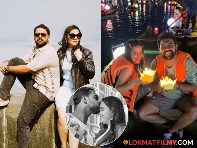marathi actor shubhankar ekbote shared romantic post on the occasion of wife amruta bane birthday | "संसार या शब्दाचा अर्थ तुझ्यामुळे कळतोय...", 'छावा' फेम अभिनेत्याची पत्नीच्या वाढदिवशी रोमॅन्टिक पोस्ट marathi actor shubhankar ekbote shared romantic post on the occasion of wife amruta bane birthday | "संसार या शब्दाचा अर्थ तुझ्यामुळे कळतोय...", 'छावा' फेम अभिनेत्याची पत्नीच्या वाढदिवशी रोमॅन्टिक पोस्ट