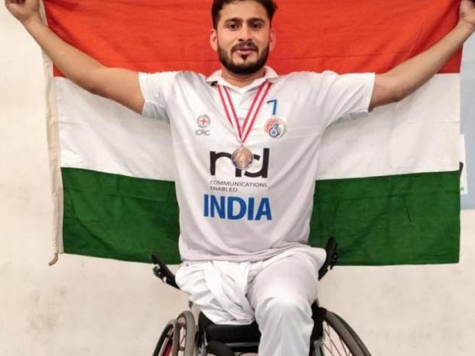 Javed Chowdhury's neglect of the government for the disabled players | दिव्यांग खेळाडूंकडे शासनाचे दुर्लक्ष - जावेद चौधरी