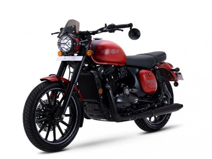 Jawa Forty Two Motorcycle launched in India with new updates, price 183,942 lakhs | आनंद महिंद्रा Royal Enfield ला कडवी टक्कर देणार; Jawa Forty Two लाँच Jawa Forty Two Motorcycle launched in India with new updates, price 183,942 lakhs | आनंद महिंद्रा Royal Enfield ला कडवी टक्कर देणार; Jawa Forty Two लाँच
