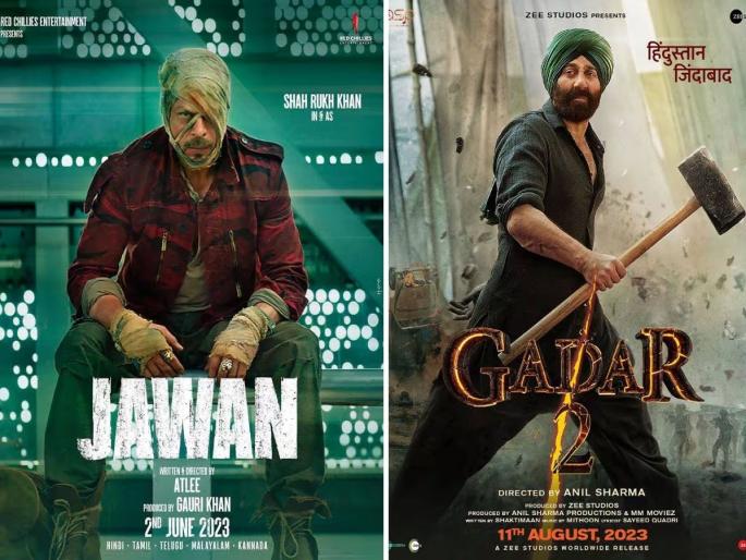 Shah Rukh Khan's 'Jawaan' beats 'Gadar 2' even before release; Earned 400 crores in OTT and theatre rights | रिलीजपूर्वीच शाहरुख खानच्या 'जवान'ने 'गदर 2' ला मागे टाकले; केली 400 कोटींची कमाई... Shah Rukh Khan's 'Jawaan' beats 'Gadar 2' even before release; Earned 400 crores in OTT and theatre rights | रिलीजपूर्वीच शाहरुख खानच्या 'जवान'ने 'गदर 2' ला मागे टाकले; केली 400 कोटींची कमाई...
