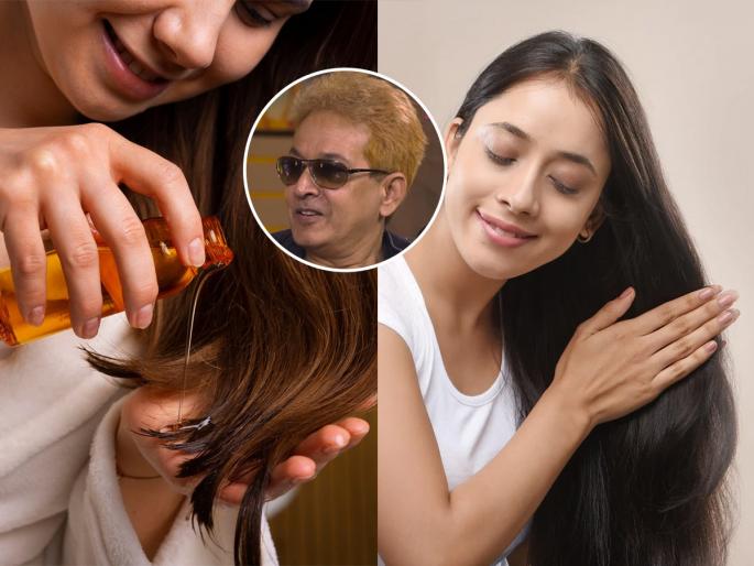 Jawed Habib Hair Care Tips Jawed Habib hair care tips Jawed Habib hair growth tips how to identify Best oil for hair growth tips given by Jawed Habib | महागडं तेल केसांना चोपडताय? जावेद हबीब सांगतात, केसांसाठी योग्य तेल कोणतं-लावायचं कसं...