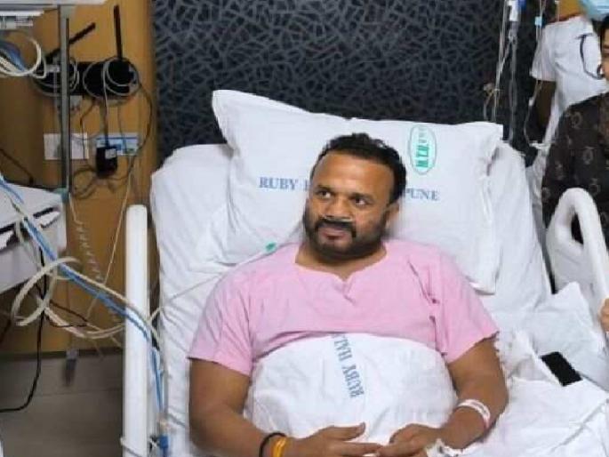 MLA Jayakumar Gore was again shifted to Pune for treatment | आमदार जयकुमार गोरेंना पुन्हा पुण्याला हलविले, अपघातात पाय आणि छातीच्या बरगड्यांना झाली होती इजा MLA Jayakumar Gore was again shifted to Pune for treatment | आमदार जयकुमार गोरेंना पुन्हा पुण्याला हलविले, अपघातात पाय आणि छातीच्या बरगड्यांना झाली होती इजा