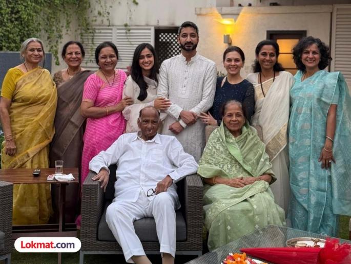 Ajit Pawar's younger son Jay Pawar's marriage to Rituja has been fixed, Jay Pawar took Sharad Pawar's blessings | अजित पवारांच्या घरी मंगलकार्य! जय पवारांनी घेतला शरद पवारांचा आशीर्वाद Ajit Pawar's younger son Jay Pawar's marriage to Rituja has been fixed, Jay Pawar took Sharad Pawar's blessings | अजित पवारांच्या घरी मंगलकार्य! जय पवारांनी घेतला शरद पवारांचा आशीर्वाद