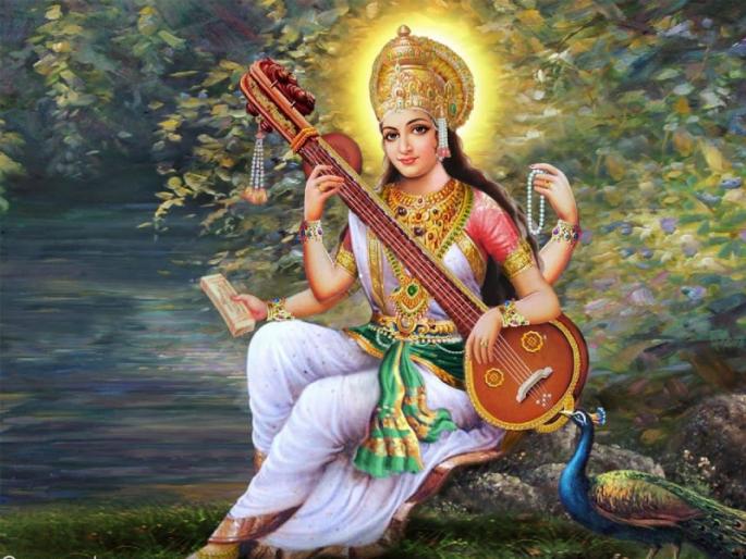 At the beginning of Dasbodha, after Ganarayana, Samarth also invoked Goddess Sharade | दासबोधाच्या आरंभी गणरायापाठोपाठ समर्थांनी केली देवी शारदेचीही आळवणी At the beginning of Dasbodha, after Ganarayana, Samarth also invoked Goddess Sharade | दासबोधाच्या आरंभी गणरायापाठोपाठ समर्थांनी केली देवी शारदेचीही आळवणी