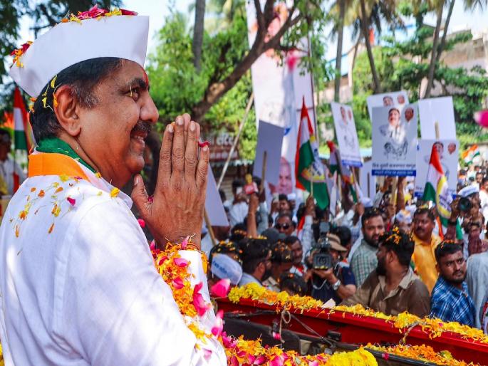 Nationalist Congress Party Sharad Chandra Pawar State President Jayant Patil has won for the eighth time in a row in the closely fought elections in Islampur Assembly Constituency | Vidhan Sabha Election 2024: इस्लामपूरमध्ये सलग आठव्यांदा जयंतराज, निशिकांत पाटील यांची जोरदार टक्कर  Nationalist Congress Party Sharad Chandra Pawar State President Jayant Patil has won for the eighth time in a row in the closely fought elections in Islampur Assembly Constituency | Vidhan Sabha Election 2024: इस्लामपूरमध्ये सलग आठव्यांदा जयंतराज, निशिकांत पाटील यांची जोरदार टक्कर