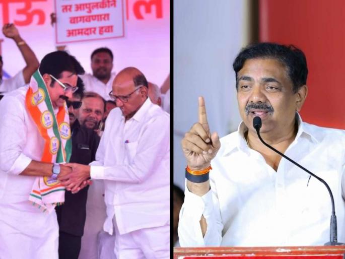 As soon as Harshvardhan Patil joined the party, state president Jayant Patil said, "This great bow of Indapur..." | हर्षवर्धन पाटील यांचा पक्षप्रवेश होताच प्रदेशाध्यक्ष जयंत पाटील म्हणाले, "इंदापूरचे हे महाधनुष्य..." As soon as Harshvardhan Patil joined the party, state president Jayant Patil said, "This great bow of Indapur..." | हर्षवर्धन पाटील यांचा पक्षप्रवेश होताच प्रदेशाध्यक्ष जयंत पाटील म्हणाले, "इंदापूरचे हे महाधनुष्य..."