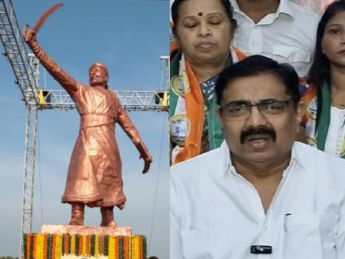 Jayant Patil suspected in the case of Shivaji Maharaj's statue falling in Malvan Rajkot | काही तरी गौडबंगाल; शिवरायांचा पुतळा कोसळल्या प्रकरणावरुन जयंत पाटील यांना संशय, म्हणाले.. Jayant Patil suspected in the case of Shivaji Maharaj's statue falling in Malvan Rajkot | काही तरी गौडबंगाल; शिवरायांचा पुतळा कोसळल्या प्रकरणावरुन जयंत पाटील यांना संशय, म्हणाले..