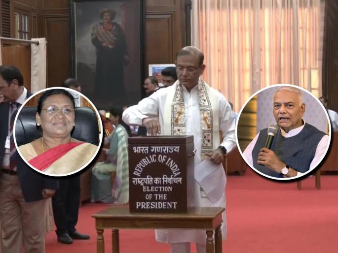 BJP Jayant Sinha son of Yashwant Sinha casts vote for President Election 2022 Draupadi Murmu people asking on twitter | President Election 2022: 'वडीलांना मत दिलं की पार्टीला?'; जयंत सिन्हांच्या 'त्या' फोटोनंतर सोशल मीडियावर चर्चा BJP Jayant Sinha son of Yashwant Sinha casts vote for President Election 2022 Draupadi Murmu people asking on twitter | President Election 2022: 'वडीलांना मत दिलं की पार्टीला?'; जयंत सिन्हांच्या 'त्या' फोटोनंतर सोशल मीडियावर चर्चा