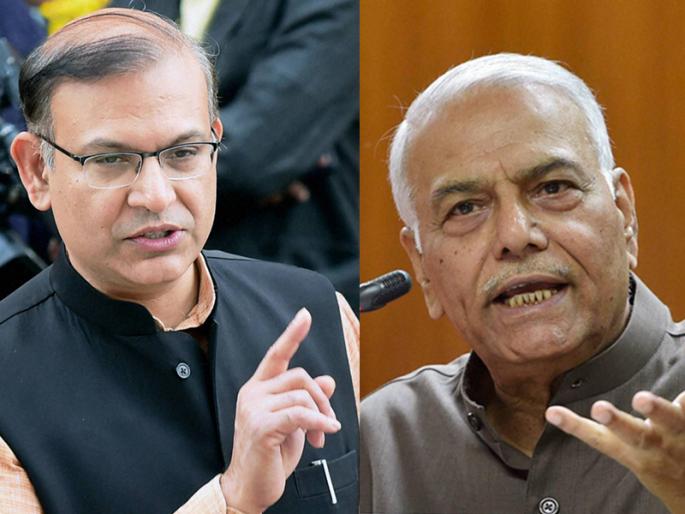 Jayant Sinha, son of Yashwant Sinha's commentary on the nonsense, praised Modi's government | नोटाबंदीवरील यशवंत सिन्हांच्या टीकेला मुलगा जयंत सिन्हांनी मोदी सरकारचं कौतुक करत दिलं प्रत्युत्तर