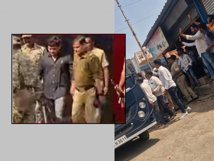 MCOCA Accused Jairam Chate Visited Tambwa Village Under Heavy Police Escort for Brother’s Funeral Rituals | "मस्साजोग टाळलं, धारूरवरून आणलं!" सरपंच हत्या प्रकरणातील आरोपी जयराम चाटे तांबव्यात MCOCA Accused Jairam Chate Visited Tambwa Village Under Heavy Police Escort for Brother’s Funeral Rituals | "मस्साजोग टाळलं, धारूरवरून आणलं!" सरपंच हत्या प्रकरणातील आरोपी जयराम चाटे तांबव्यात