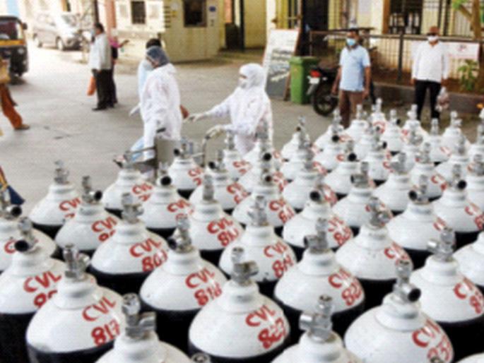 1400 metric tons of oxygen produced in Mumbai and Thane | १४०० मेट्रिक टन ऑक्सिजन मुंबई आणि ठाण्यात तयार 1400 metric tons of oxygen produced in Mumbai and Thane | १४०० मेट्रिक टन ऑक्सिजन मुंबई आणि ठाण्यात तयार