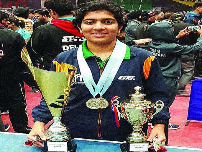Swastika ranking in world table tennis; Went into sixth place | स्वस्तिकाला जागतिक टेबल टेनिसमध्ये मानांकन; सहाव्या स्थानावर झेप