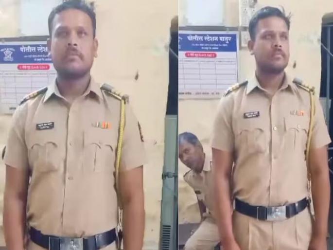 An incident of pretending to be a policeman to give a copy to a sister appearing for the 12th examination has taken place in Akola | पोलीस बनून बहिणीला कॉपी द्यायला गेला; अधिकारी पोहचले, सॅल्यूट केलं अन् बिंग फुटलं!  An incident of pretending to be a policeman to give a copy to a sister appearing for the 12th examination has taken place in Akola | पोलीस बनून बहिणीला कॉपी द्यायला गेला; अधिकारी पोहचले, सॅल्यूट केलं अन् बिंग फुटलं!