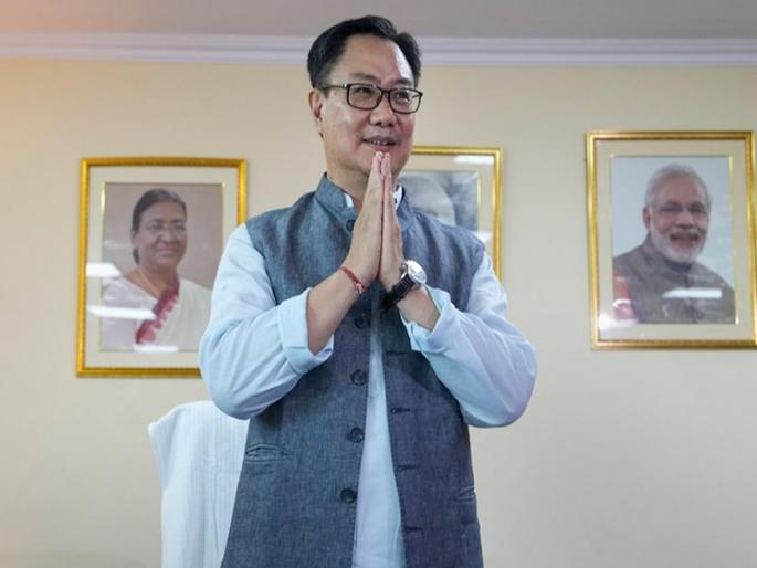 This shifting is not a punishment, this is the plan of the govt; said that minister Kiren Rijiju | माझी बदली हा सरकारचा प्लॅन, नरेंद्र मोदींची दृष्टी; पदभार स्वीकारताच किरेन रिजिजू यांचं विधान This shifting is not a punishment, this is the plan of the govt; said that minister Kiren Rijiju | माझी बदली हा सरकारचा प्लॅन, नरेंद्र मोदींची दृष्टी; पदभार स्वीकारताच किरेन रिजिजू यांचं विधान