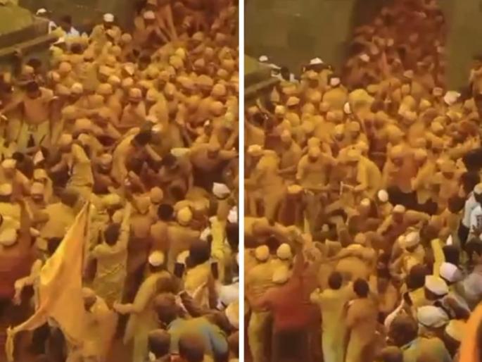Jejuri yatra stampede during palanquin incident Martand Devasthan will bear the cost of treatment for the injured | Video:जेजुरी यात्रेतील पालखीवेळी चेंगराचेंगरीची घटना, जखमींवर उपचाराचा खर्च देवस्थान करणार Jejuri yatra stampede during palanquin incident Martand Devasthan will bear the cost of treatment for the injured | Video:जेजुरी यात्रेतील पालखीवेळी चेंगराचेंगरीची घटना, जखमींवर उपचाराचा खर्च देवस्थान करणार