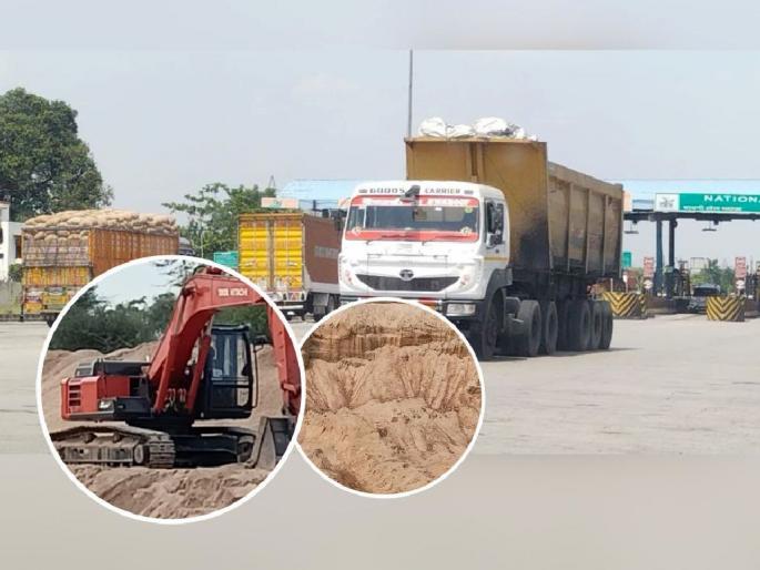 Sand extraction continues even after the expiry of the ghat; 20 to 30 times sand extraction compared to royalty | घाटाची मुदत संपल्यानंतरही रेतीचा उपसा सुरू; रॉयल्टीच्या तुलनेत २० ते ३० पट रेतीचा उपसा  Sand extraction continues even after the expiry of the ghat; 20 to 30 times sand extraction compared to royalty | घाटाची मुदत संपल्यानंतरही रेतीचा उपसा सुरू; रॉयल्टीच्या तुलनेत २० ते ३० पट रेतीचा उपसा