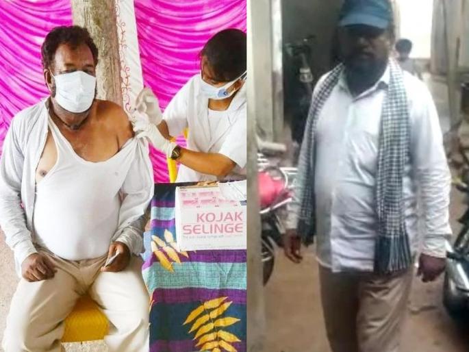 miracle of the corona vaccine; Paralysis was cured within an hour, patient's claim | CoronaVaccine: कोरोना लसीचा चमत्कार; एका तासात पॅरालिसीस ठीक झाला; रुग्णाचा दावा miracle of the corona vaccine; Paralysis was cured within an hour, patient's claim | CoronaVaccine: कोरोना लसीचा चमत्कार; एका तासात पॅरालिसीस ठीक झाला; रुग्णाचा दावा