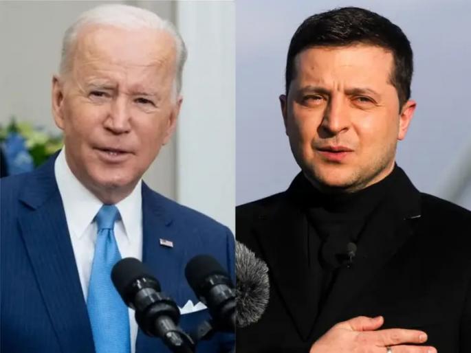 Ukrainian President Volodymyr Zelensky discusses continuing sanctions against Russia with US President Joe Biden | Russia vs Ukraine War: वोलोडिमिर झेलेन्स्की अन् ज्यो बायडन यांच्यात चर्चा; युक्रेननं रशियाबाबत अमेरिकेला केलं मोठं आवाहन Ukrainian President Volodymyr Zelensky discusses continuing sanctions against Russia with US President Joe Biden | Russia vs Ukraine War: वोलोडिमिर झेलेन्स्की अन् ज्यो बायडन यांच्यात चर्चा; युक्रेननं रशियाबाबत अमेरिकेला केलं मोठं आवाहन
