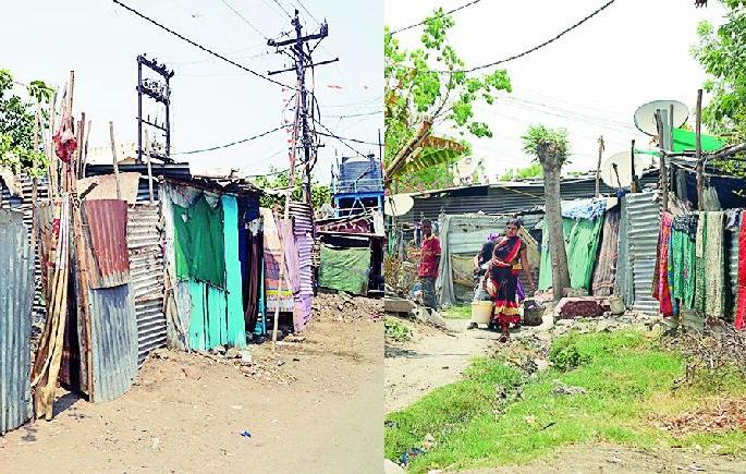 Narrow streets, power lines on houses! Slums at the mouth of the fire | अरुंद गल्ल्या, घराघरांवर वीज तारा ! झोपडपट्ट्या आगीच्या तोंडावर