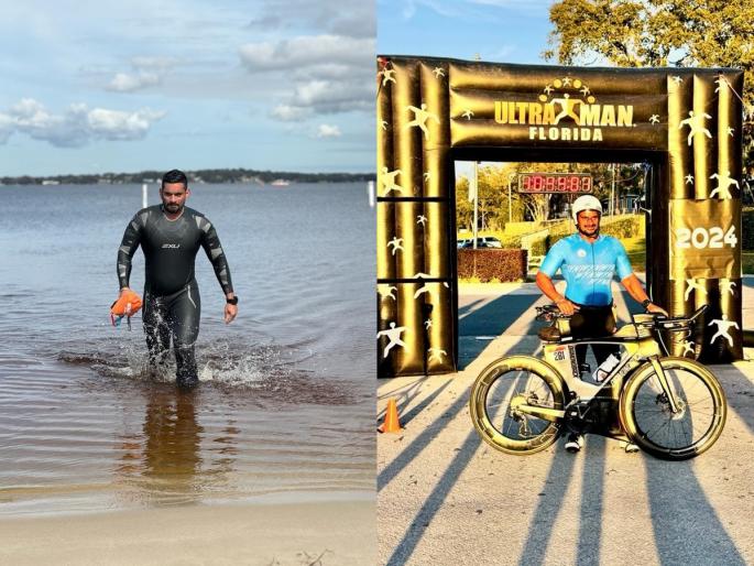 Ironman Hardik Patil's new record; Ultraman Florida 2024 race completed in record time | आयर्नमॅन हार्दिक पाटीलचा नवा विक्रम; अल्ट्रामॅन फ्लोरिडा २०२४ स्पर्धा विक्रमी वेळेत पूर्ण Ironman Hardik Patil's new record; Ultraman Florida 2024 race completed in record time | आयर्नमॅन हार्दिक पाटीलचा नवा विक्रम; अल्ट्रामॅन फ्लोरिडा २०२४ स्पर्धा विक्रमी वेळेत पूर्ण
