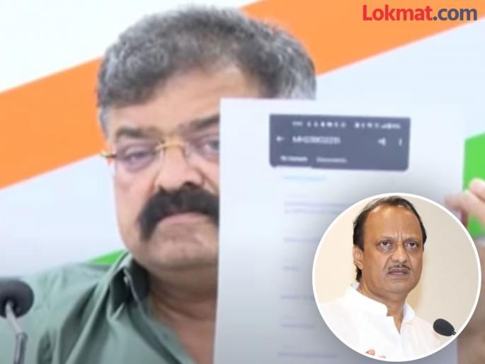 Serious allegations against Ajit Pawar Jitendra Awhads attack showing documents | अजित पवारांवर गंभीर आरोप; कागदपत्रे दाखवत जितेंद्र आव्हाडांचा हल्लाबोल