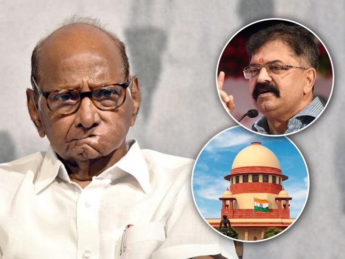 Sharad Pawar is a leader of great stature my chest swelled with pride when the Supreme Court uttered those words says ncp jitendra awhad | "शरद पवार हे खूप मोठ्या उंचीचे नेते; सुप्रीम कोर्टाने ते शब्द उच्चारताच माझी छाती अभिमानाने फुलली" Sharad Pawar is a leader of great stature my chest swelled with pride when the Supreme Court uttered those words says ncp jitendra awhad | "शरद पवार हे खूप मोठ्या उंचीचे नेते; सुप्रीम कोर्टाने ते शब्द उच्चारताच माझी छाती अभिमानाने फुलली"