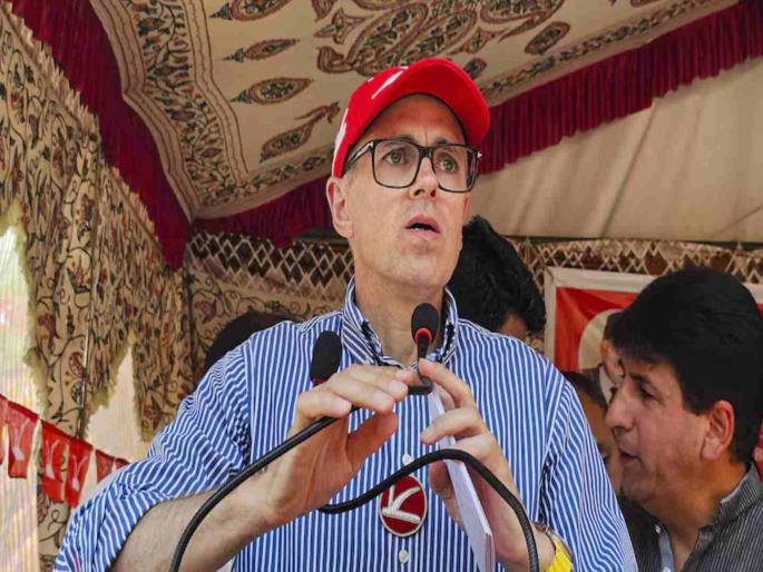 JKNC Omar Abdullah big statement regarding the establishment of power in Jammu and Kashmir | "जनतेचा कौल विरोधात गेला तर भाजपने..."; बहुमताजवळ जाताच ओमर अब्दुल्लांनी दिला इशारा JKNC Omar Abdullah big statement regarding the establishment of power in Jammu and Kashmir | "जनतेचा कौल विरोधात गेला तर भाजपने..."; बहुमताजवळ जाताच ओमर अब्दुल्लांनी दिला इशारा