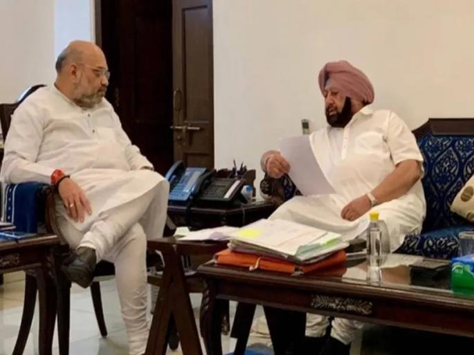 BJP likely to contest 65-70 seats in Punjab; Alliance with Amarinder Singh | पंजाबमध्ये भाजपा 65-70 जागा लढवण्याची शक्यता; अमरिंदरसिंग यांच्याशी युती BJP likely to contest 65-70 seats in Punjab; Alliance with Amarinder Singh | पंजाबमध्ये भाजपा 65-70 जागा लढवण्याची शक्यता; अमरिंदरसिंग यांच्याशी युती