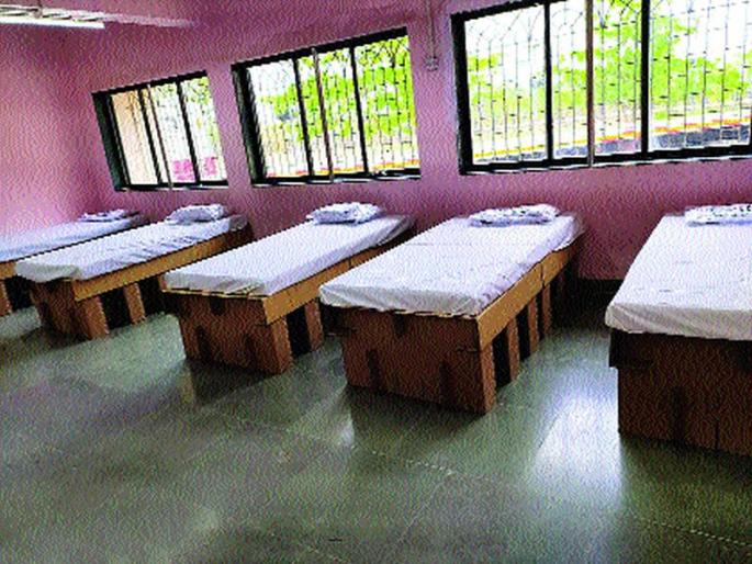 120 bed covid care center in Uran through JNPT | जेएनपीटीच्या माध्यमातून उरणमध्ये १२० खाटांचे कोविड केअर सेंटर 120 bed covid care center in Uran through JNPT | जेएनपीटीच्या माध्यमातून उरणमध्ये १२० खाटांचे कोविड केअर सेंटर
