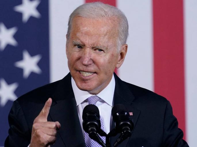 US President Joe Biden says Hamas makes Al Qaeda look pure in terrorism whiles addressing humanitarian crisis in Gaza | "हमास सैतानांची संघटना, ते अल कायदापेक्षाही वाईट"; अमेरिकन राष्ट्राध्यक्षांचे संतप्त उद्गार
