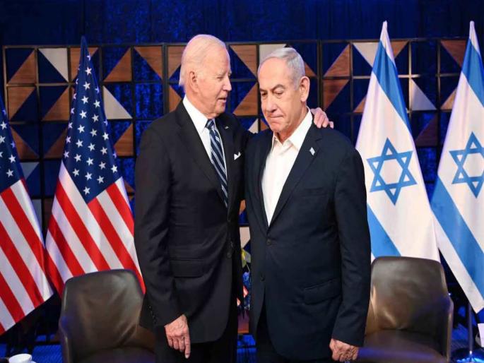 An angry Joe Biden lashed out at Israeli Prime Minister Benjamin Netanyahu amid tensions in the Middle East | "मला मूर्ख बनवणे आता थांबवा"; जो बायडेन इस्रायलचे पंतप्रधान नेतान्याहूंवर चिडले An angry Joe Biden lashed out at Israeli Prime Minister Benjamin Netanyahu amid tensions in the Middle East | "मला मूर्ख बनवणे आता थांबवा"; जो बायडेन इस्रायलचे पंतप्रधान नेतान्याहूंवर चिडले
