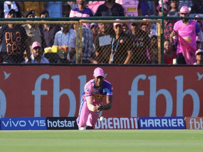 IPL 2019: final jofra archer succeed to get hardik pandya wicket, watch | IPL 2019 : दोन जीवदानं देणाऱ्या आर्चरनेच मुंबईच्या हार्दिकला केले बाद, पाहा Video