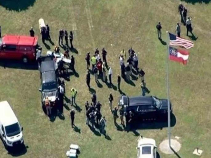 4 Killed, 9 Hospitalized in Georgia School Shooting; 14-year-old student in custody | धक्कादायक! जॉर्जियाच्या शाळेत गोळीबारात ४ ठार, ९ रुग्णालयात दाखल; १४ वर्षीय विद्यार्थी ताब्यात 4 Killed, 9 Hospitalized in Georgia School Shooting; 14-year-old student in custody | धक्कादायक! जॉर्जियाच्या शाळेत गोळीबारात ४ ठार, ९ रुग्णालयात दाखल; १४ वर्षीय विद्यार्थी ताब्यात