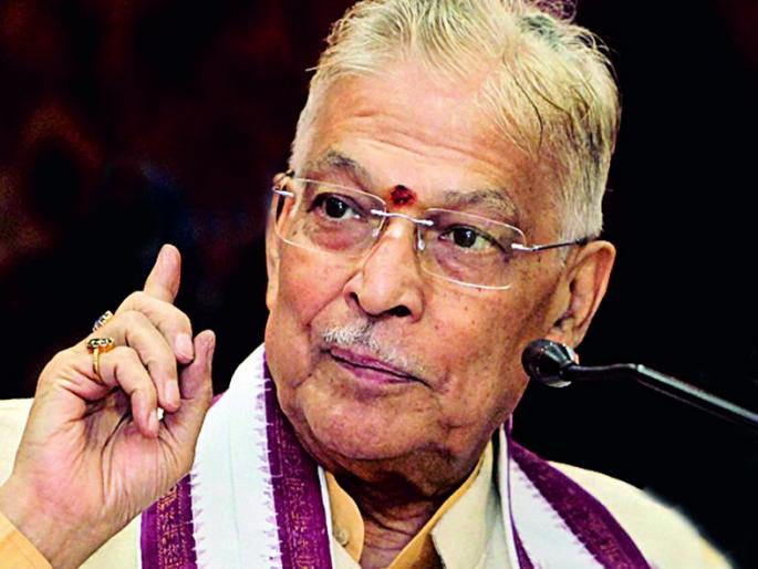 Murali Manohar Joshi's visit to the RSS chief | मुरली मनोहर जोशींनी घेतली सरसंघचालकांची भेट