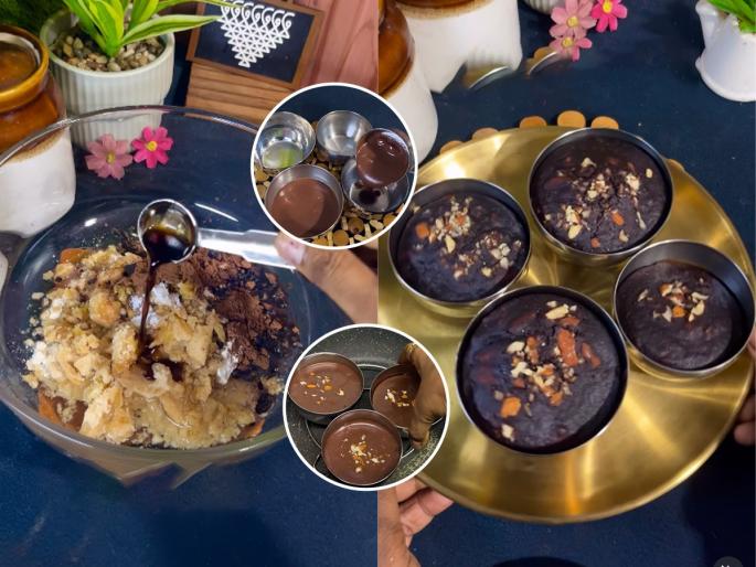 Jowar jaggery chocolate cake recipe healthy chocolate cake with jowar flour sugar free healthy chocolate cake | गूळ-ज्वारीचा केक खाऊन तर पाहा, फक्त १५ मिनिटांत करा मुलांसाठी पौष्टिक आणि चविष्ट केक...