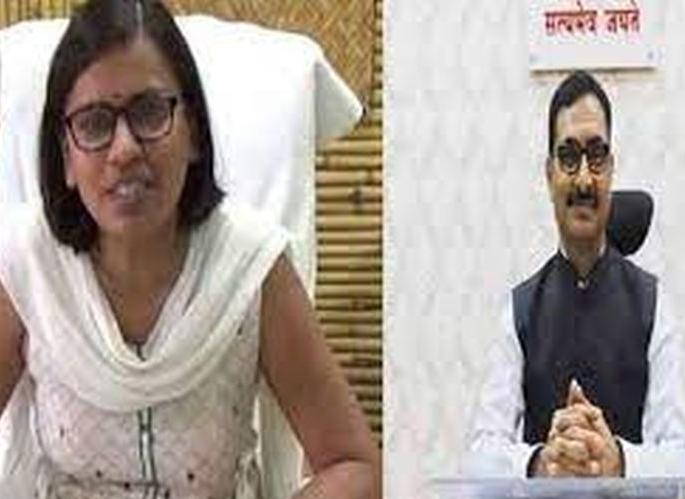 Nima Arora has been transferred as District Collector and Jitendra Papalkar has been transferred as Municipal Commissioner | निमा अराेरा जिल्हाधिकारीपदी तर पापळकर यांची मनपा आयुक्तपदी बदली Nima Arora has been transferred as District Collector and Jitendra Papalkar has been transferred as Municipal Commissioner | निमा अराेरा जिल्हाधिकारीपदी तर पापळकर यांची मनपा आयुक्तपदी बदली