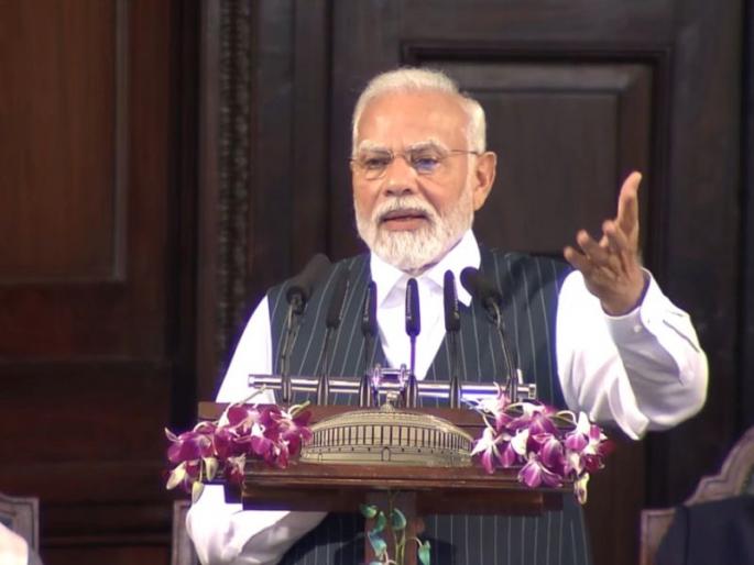 Old Parliament House to be known as 'Constitution House'; Information about Prime Minister Narendra Modi | जुन्या संसद भवनाला 'संविधान सदन' म्हणून ओळखले जावे; PM नरेंद्र मोदींचे आवाहन Old Parliament House to be known as 'Constitution House'; Information about Prime Minister Narendra Modi | जुन्या संसद भवनाला 'संविधान सदन' म्हणून ओळखले जावे; PM नरेंद्र मोदींचे आवाहन