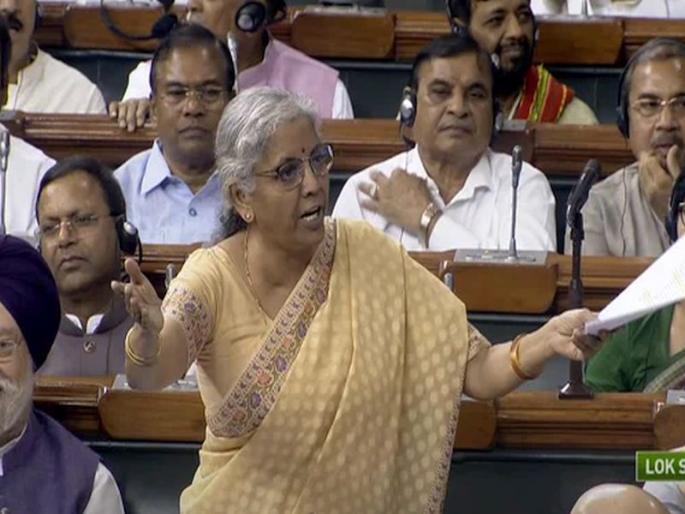 Union Finance Minister Nirmala Sitharaman gave information about the development works done by the Modi government. | 'काँग्रेसने लोकांना फक्त स्वप्न दाखवली, पण आम्ही ती साकार करतोय'; सीतारामन यांचा हल्लाबोल Union Finance Minister Nirmala Sitharaman gave information about the development works done by the Modi government. | 'काँग्रेसने लोकांना फक्त स्वप्न दाखवली, पण आम्ही ती साकार करतोय'; सीतारामन यांचा हल्लाबोल