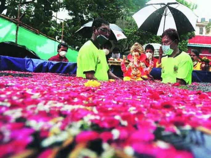 Immersion of 7 thousand 32 Bappas in Dombivali in 5 days | ५ दिवसांच्या ७ हजार 32 बाप्पांचे कल्याण डोंबिवलीत शांततेत विसर्जन Immersion of 7 thousand 32 Bappas in Dombivali in 5 days | ५ दिवसांच्या ७ हजार 32 बाप्पांचे कल्याण डोंबिवलीत शांततेत विसर्जन