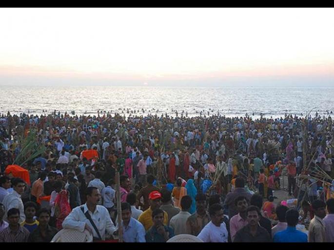 Chhath Puja organized at Juhu Chowpatty | 19 नोव्हेंबरला जुहू चौपाटी येथे छठ पूजेचे आयोजन Chhath Puja organized at Juhu Chowpatty | 19 नोव्हेंबरला जुहू चौपाटी येथे छठ पूजेचे आयोजन