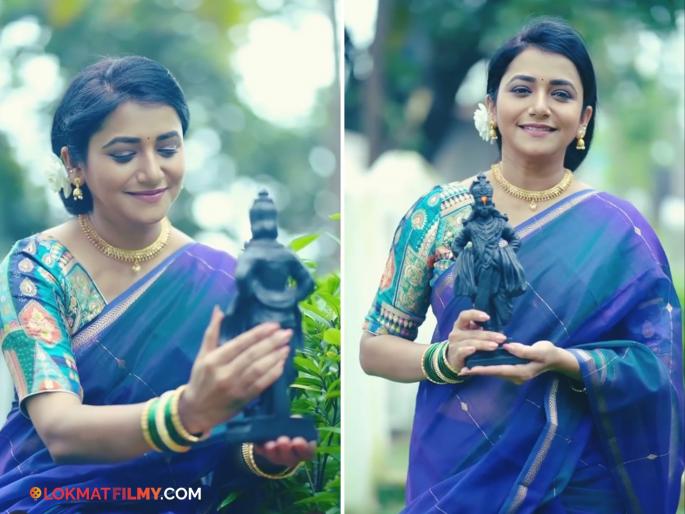 marathi television actress jui gadkari shared a beautiful video on the occasion of ashadhi ekadashi 2025 netizens praise | अवतीभवती रुप विठ्ठलाचे...! आषाढी एकादशीनिमित्त जुई गडकरीने शेअर केला सुंदर व्हिडीओ, होतंय कौतुक