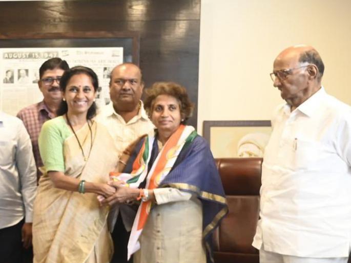 Maharashtra Assembly Election 2024: Jyoti Mete's entry into Sharad Pawar's group, contesting assembly elections, said... | ज्योती मेटे यांचा शरद पवार गटात प्रवेश, विधानसभा निवडणूक लढवण्याबाबत म्हणाल्या... Maharashtra Assembly Election 2024: Jyoti Mete's entry into Sharad Pawar's group, contesting assembly elections, said... | ज्योती मेटे यांचा शरद पवार गटात प्रवेश, विधानसभा निवडणूक लढवण्याबाबत म्हणाल्या...